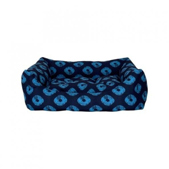 Pet Comfort Uniform Kiss Lacivert-Parliament Köpek Yatağı M 70x60cm - Resim 2