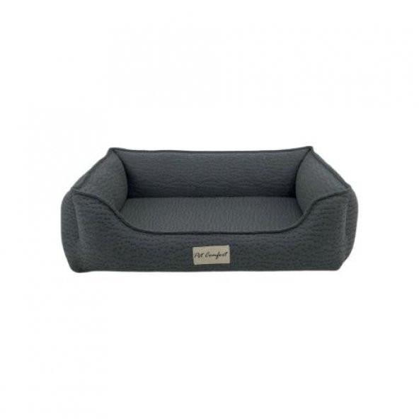 Pet Comfort Bravo  Gri Ortopedik Köpek Yatağı M 75x60cm - 2