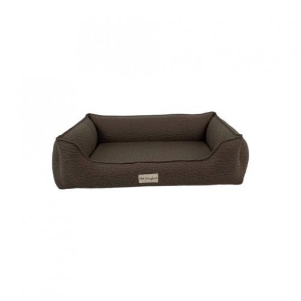 Pet Comfort Bravo  Kahverengi Ortopedik Köpek Yatağı L 90x70cm - 2