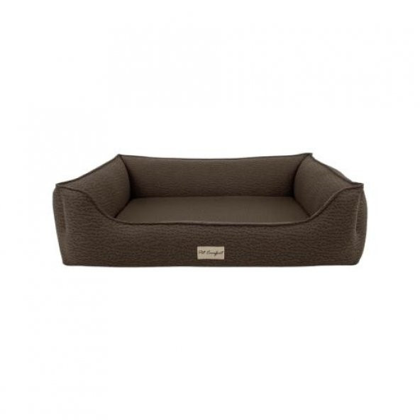 Pet Comfort Bravo  Kahverengi Ortopedik Köpek Yatağı XL 105x80cm - Resim 2