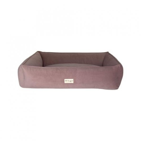 Pet Comfort Golf  Toz Pembe Köpek Yatağı L 105x80cm