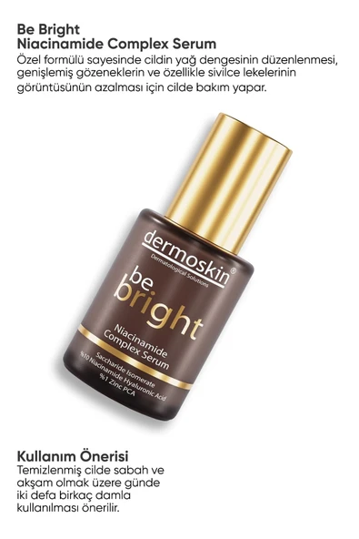 DERMOSKIN Be Bright Niacinamide Complex Serum 30 Ml 8697796002985 - 4