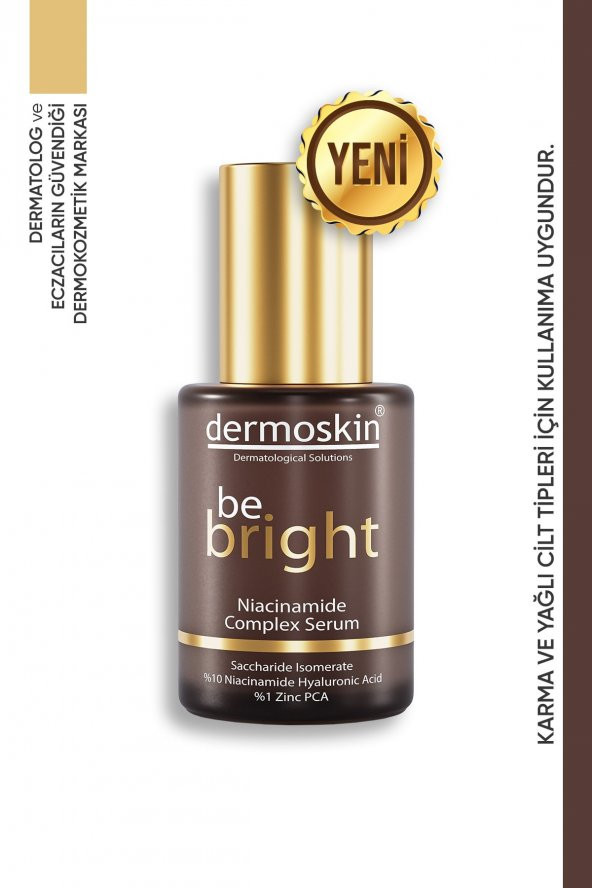 DERMOSKIN Be Bright Niacinamide Complex Serum 30 Ml 8697796002985