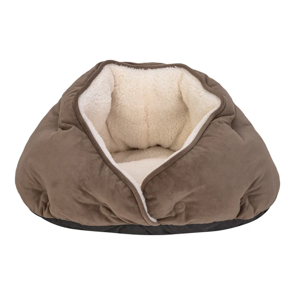 Pet Comfort Paris  Kedi ve Köpek Yatağı Kahverengi 50cm ürün görseli