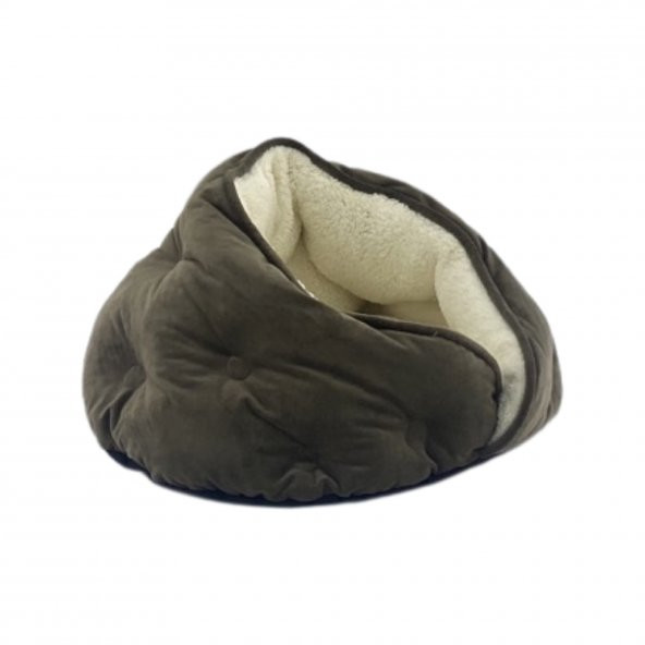 Pet Comfort Paris  Kedi ve Köpek Yatağı Kahverengi 50cm - 2