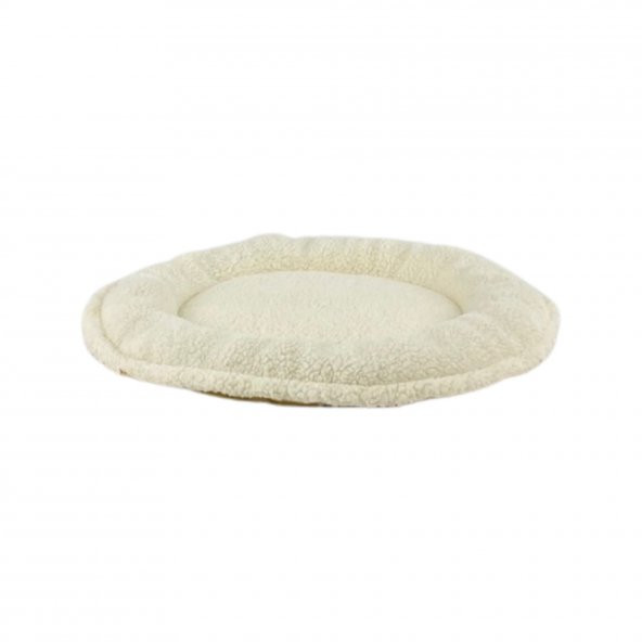 Pet Comfort Sunflower Kedi ve Köpek Yatağı Çift Taraflı Sarı Star/Peluş 60cm - Resim 2