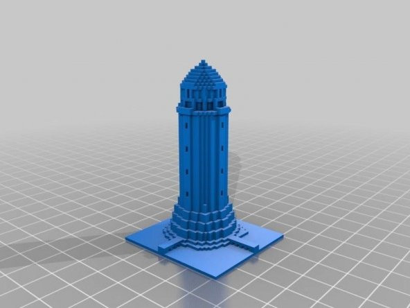 Minecraft Deniz Feneri Biblo Dekoratif Hediyelik Süs Eşyası Maket - 3