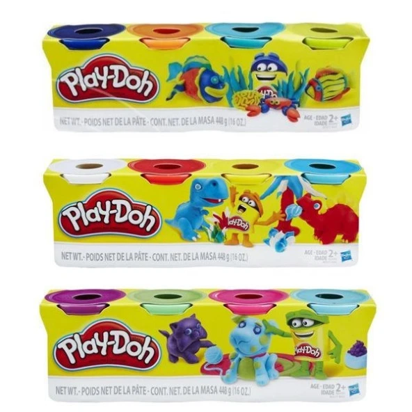 Play-Doh Oyun Hamuru 4 Renk 448 gr.