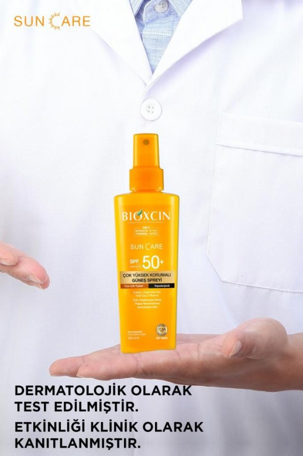 Bioxcin Sun Care Çok Yüksek Korumalı Tüm Ciltler Güneş Spreyi Spf 50+ 200 Ml - 5