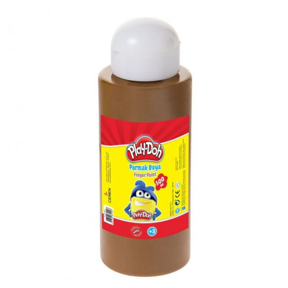 Play-Doh Parmak Boyası 500 ml. KAHVERENGİ