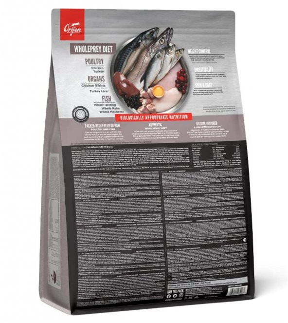 Orijen Fit & Trim Kilolu Kediler İçin Tahılsız Mama 1,8 Kg - 2