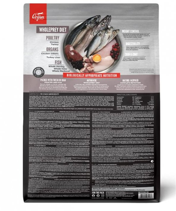 Orijen Fit & Trim Kilolu Kediler İçin Tahılsız Mama 1,8 Kg - 3