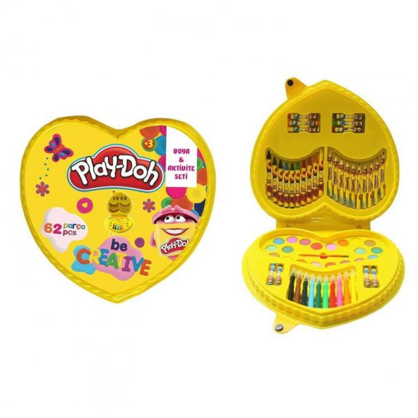 Play-Doh Boya & Aktivite Seti 62 Parça PLAY-ST007