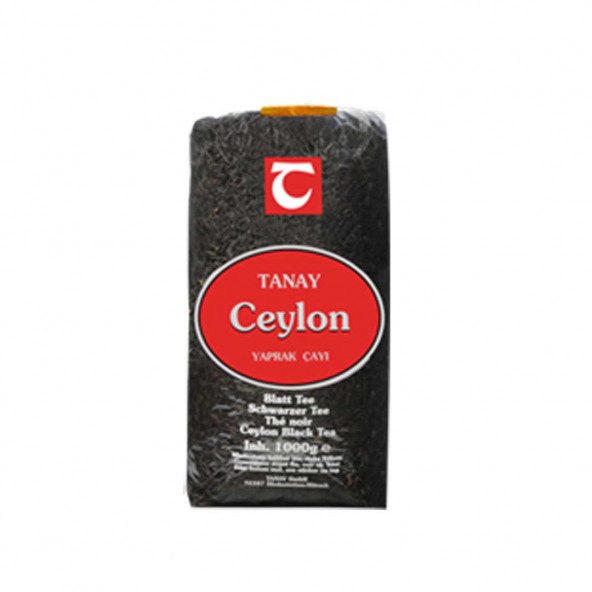 TANAY Ceylon Tea - Seylan Siyah Çay 1000gr