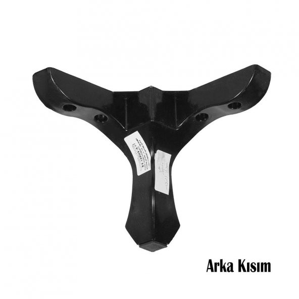 Mobilya Kanepe Masa Sehpa Puf Ayağı Siyah Baza Ayak 14 cm - Resim 5