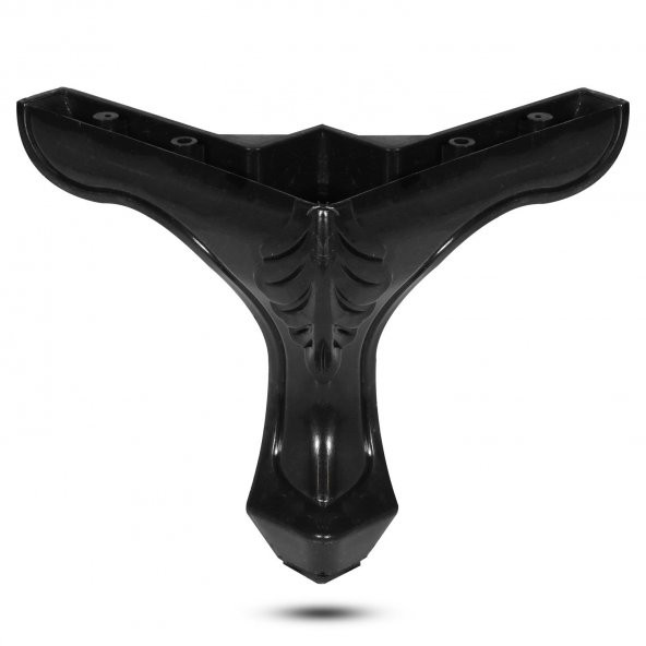 Mobilya Kanepe Masa Sehpa Puf Ayağı Siyah Baza Ayak 14 cm - Resim 6