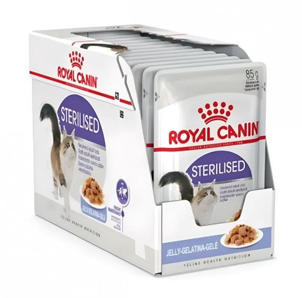 Royal Canin Jelly Kısırlaştırılmış Kedi Konservesi 12X85 Gr