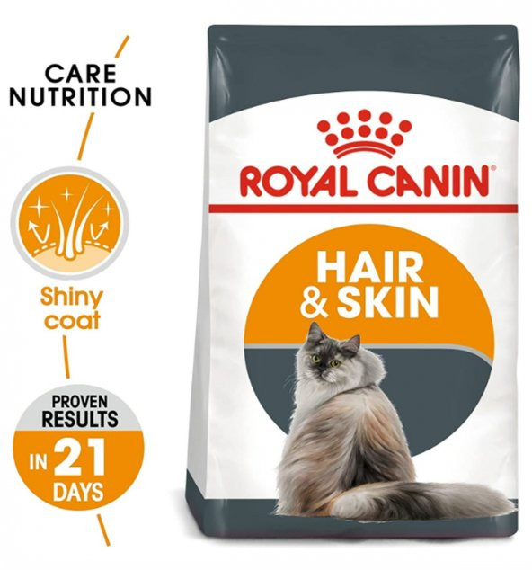 Royal Canin Hair Skin Hassas Tüy Sağlığı Kedi Maması 4 Kg - 2