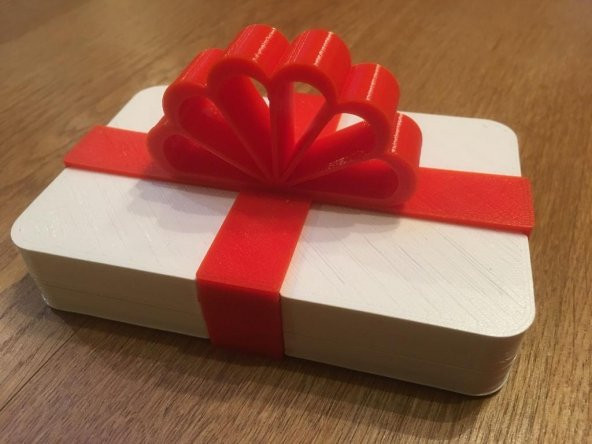 Açık Scad Hediye Kutusu Plastik Aparat - 1