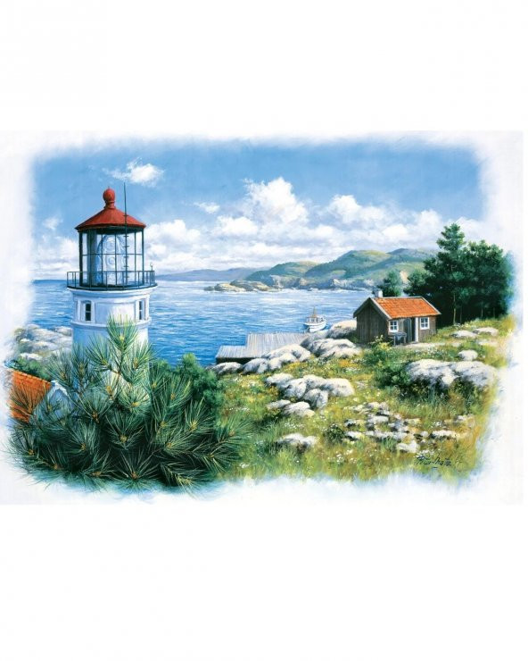 Hayal Sepeti Puzzle DENİZ FENERİ  500 Parça Puzzle - 2