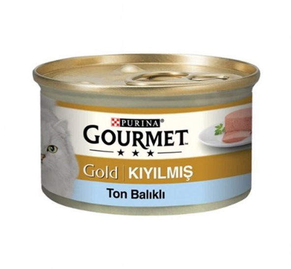 Gourmet Gold Ton Balık Yetişkin Kıyılmış Kedi Konservesi 85 Gr