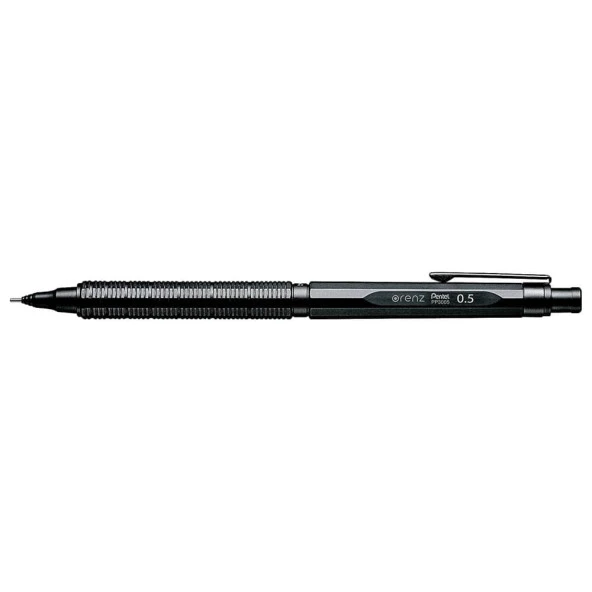 Pentel Orenznero Mat Karbon Siyah Versatil Kalem 0.5 mm PP3005-A