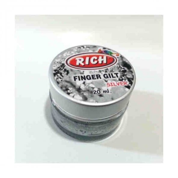Rich Finger Wax Parmak Yaldız GÜMÜŞ