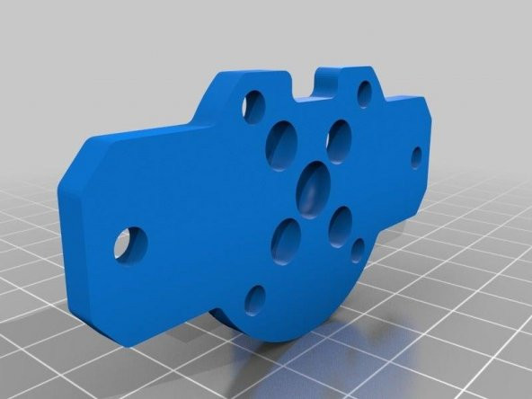 Sürüngen S800 Motor Plakası Plastik Aparat - 2