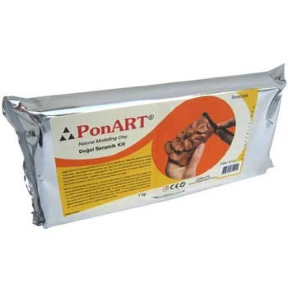 Ponart - Kosida Seramik Kili 1000 gr. Terracotta