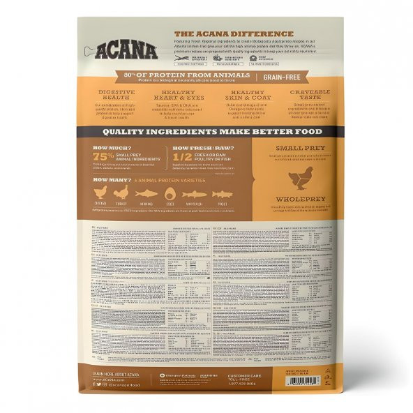 Acana Wild Prairie Kedi Maması 4,5 Kg - 2