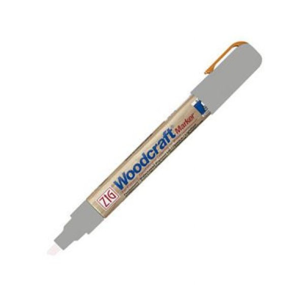 Zig Woodcraft Marker Ahşap Boyama Kalemi METALLIC SILVER