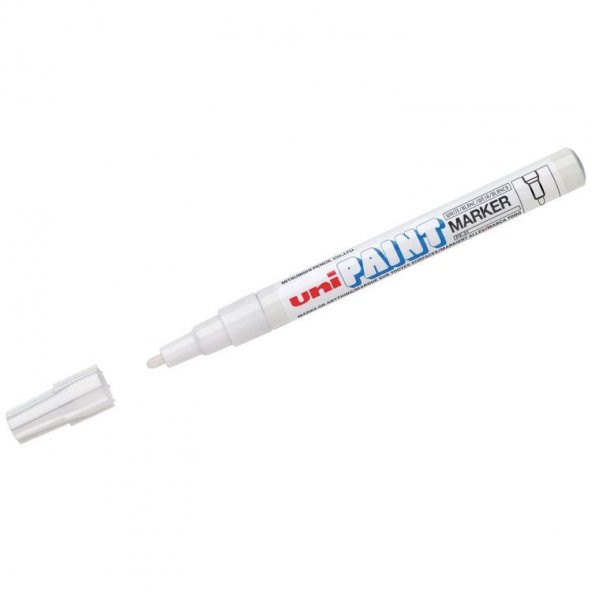 Uni PX-21 Paint Marker Fine 0.8-1.2mm Boyama Markörü Beyaz