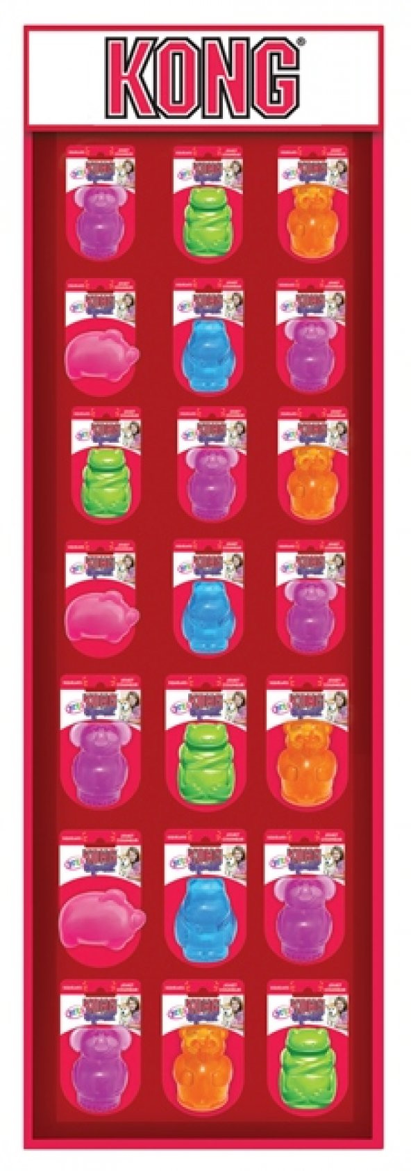 Kong Squeezz Jels Sesli Köpek Oyuncağı L 9,5cm ürün görseli