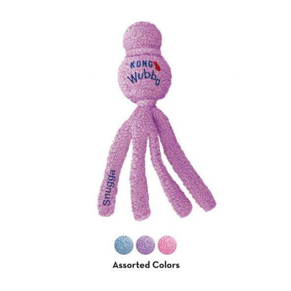 Kong Wubba Peluş Sessiz Köpek Oyuncağı L 34cm - Resim 3