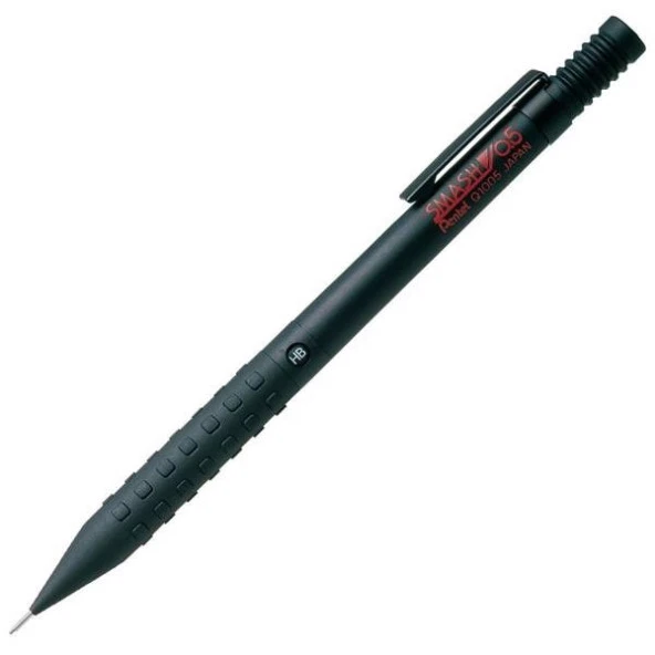 Pentel Smash Q1000 0.5 mm Mekanik Kurşun Kalem Mat Siyah