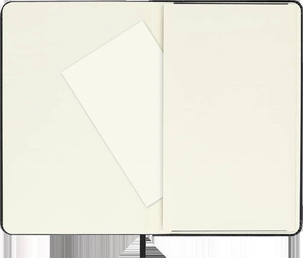 Moleskine Sert Kapak Düz Defter Cep Boy 9x14 cm 192 Sayfa Siyah - 3