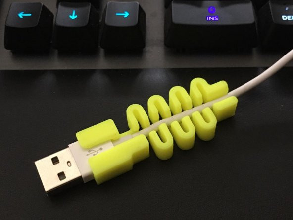 Apple USB Kablo Koruyucu Güçlendirilmiş Aksesuar Holder