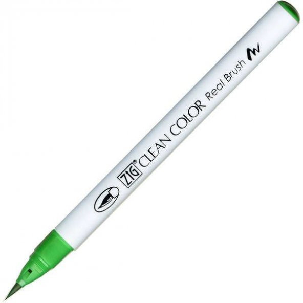 Zig Clean Color Real Brush Fırça Uçlu Marker Kalem 048 Emerald Green