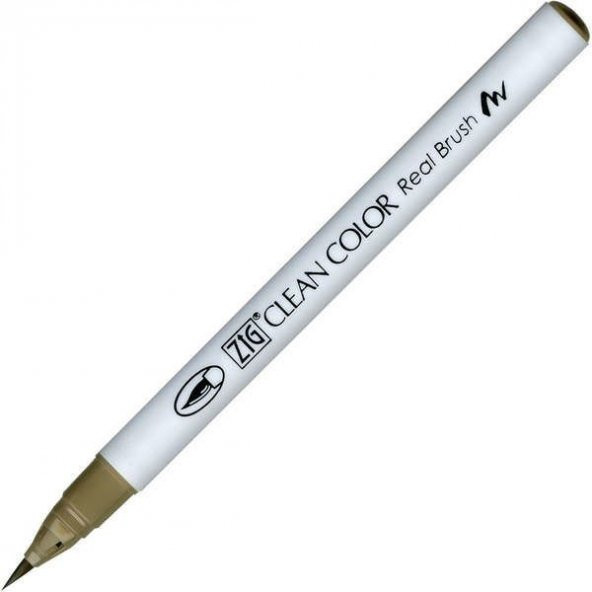 Zig Clean Color Real Brush Fırça Uçlu Marker Kalem 094 Gray Brown