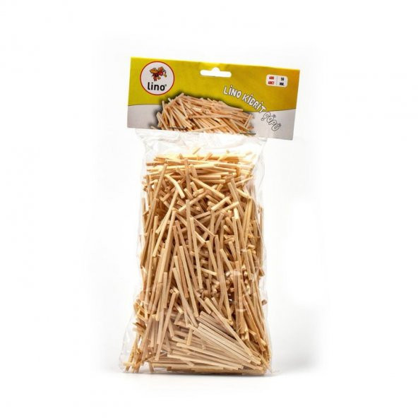 Lino Kibrit Çöpü Naturel 50 mm 600 Adet