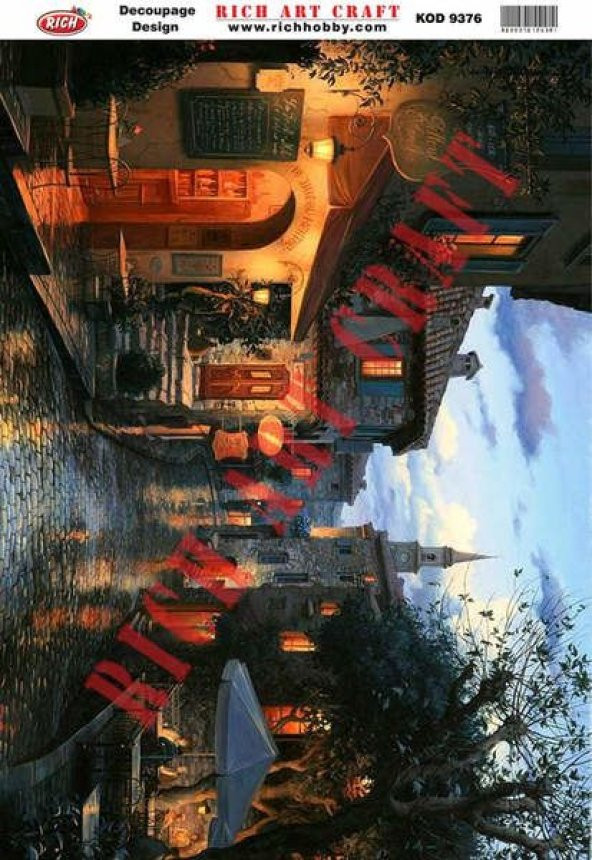Rich Dekopaj Kağıdı 33x48 cm. 9376