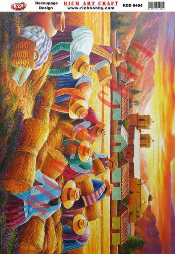Rich Dekopaj Kağıdı 33x48 cm. 9404