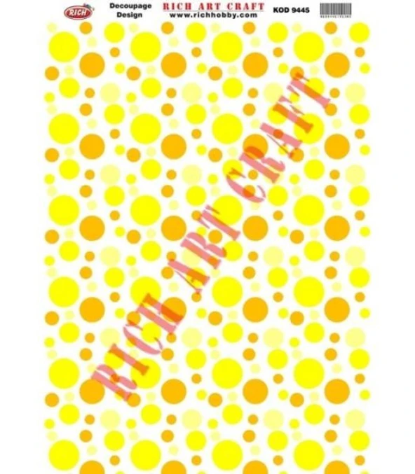 Rich Dekopaj Kağıdı 33x48 cm. 9445 ürün görseli