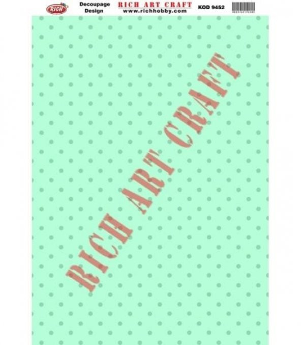 Rich Dekopaj Kağıdı 33x48 cm. 9452