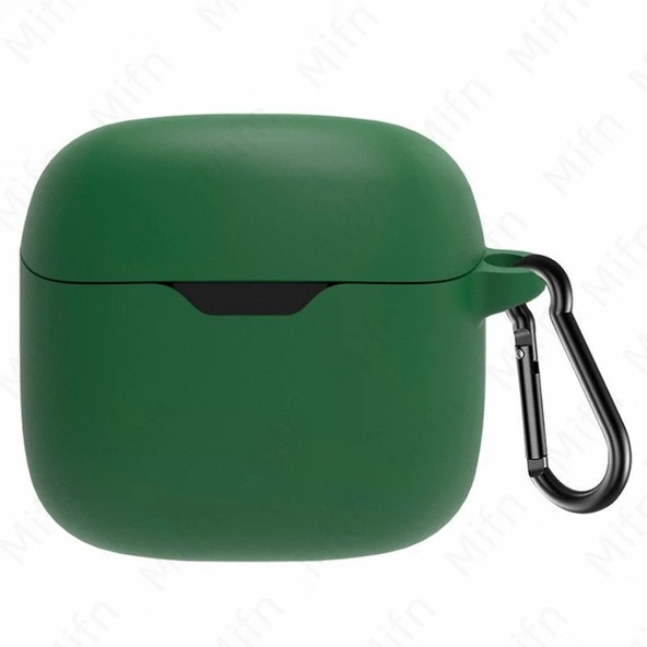 Gpack JBL Tune Flex Kılıf Model Uyumlu Mat Silikon Soft Kancalı SF7 - 5