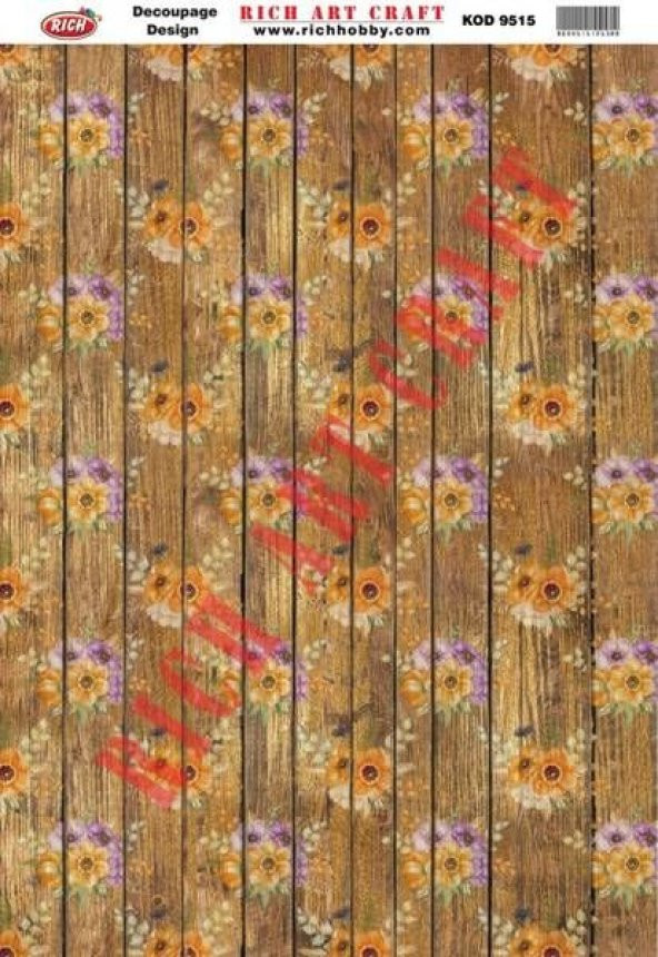 Rich Dekopaj Kağıdı 33x48 cm. 9515