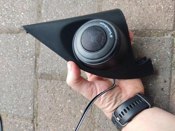 Honda Civic Mk9 Hoparlör Yükseltme (Rockford Fosgate) Plastik Aparat - 5