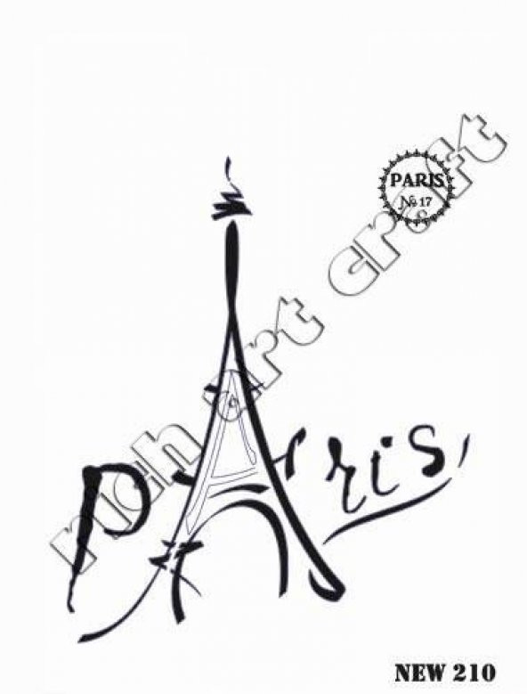 Rich Stencil Boyama Şablonu 25x35 cm. NEW-210 ürün görseli