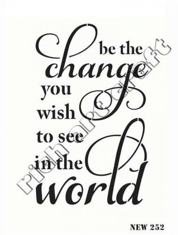 Rich Stencil Boyama Şablonu 25x35 cm. NEW-252 ürün görseli 1