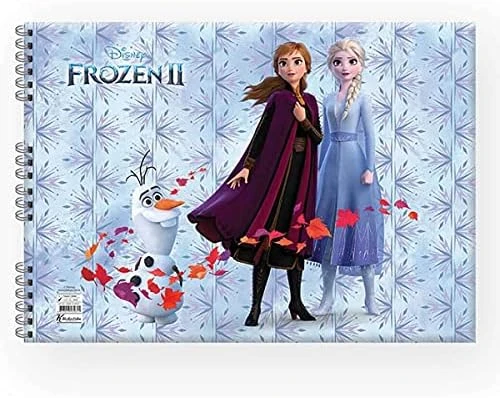 Keskin Color Frozen II 25x35cm 15yp Spiralli Resim Defteri / 300215-92 ürün görseli